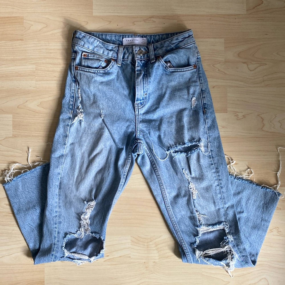 Topshop straight cut jeans  - Size 26 -